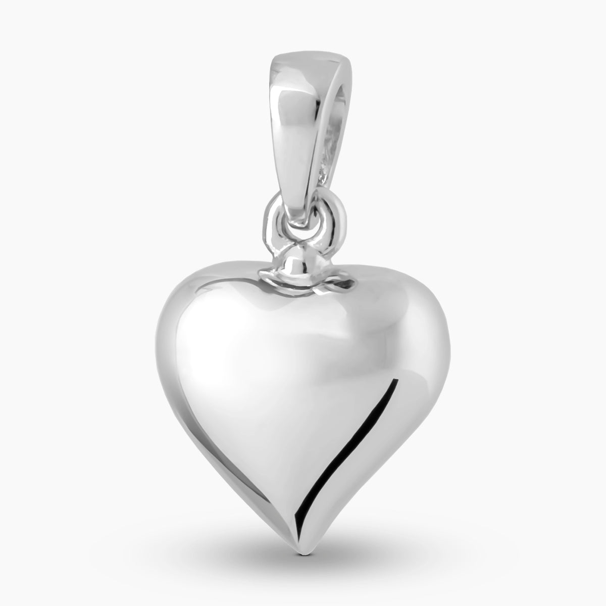 self fill classic heart memorial ashes pendant