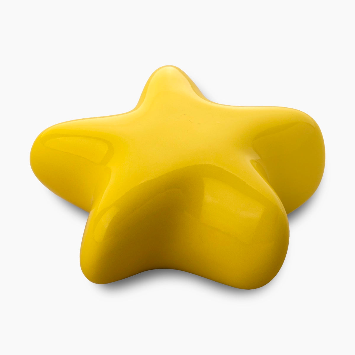 star keepsake urn for ashes in yellow