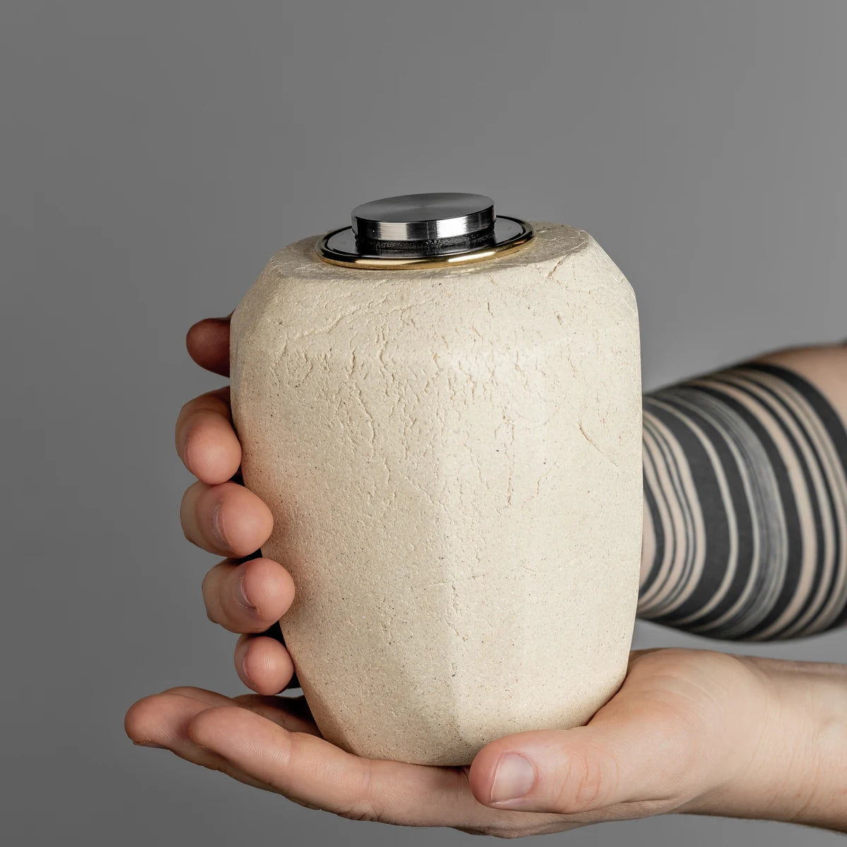 Stone Medium Pet Urn for Ashes