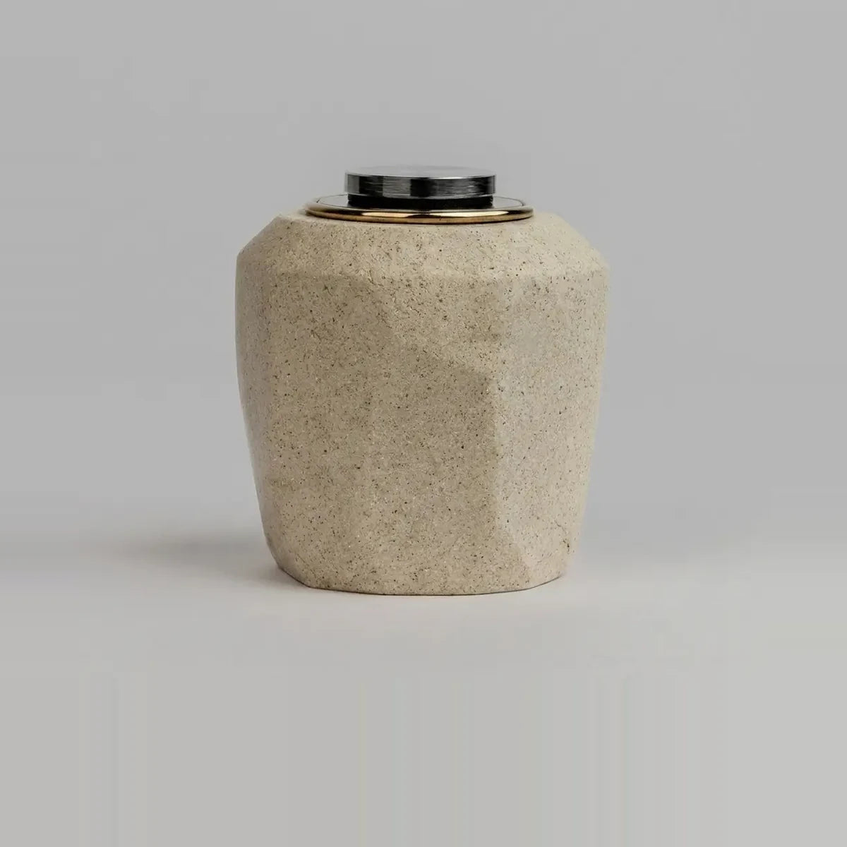 Stone Small Pet Urn for Ashes