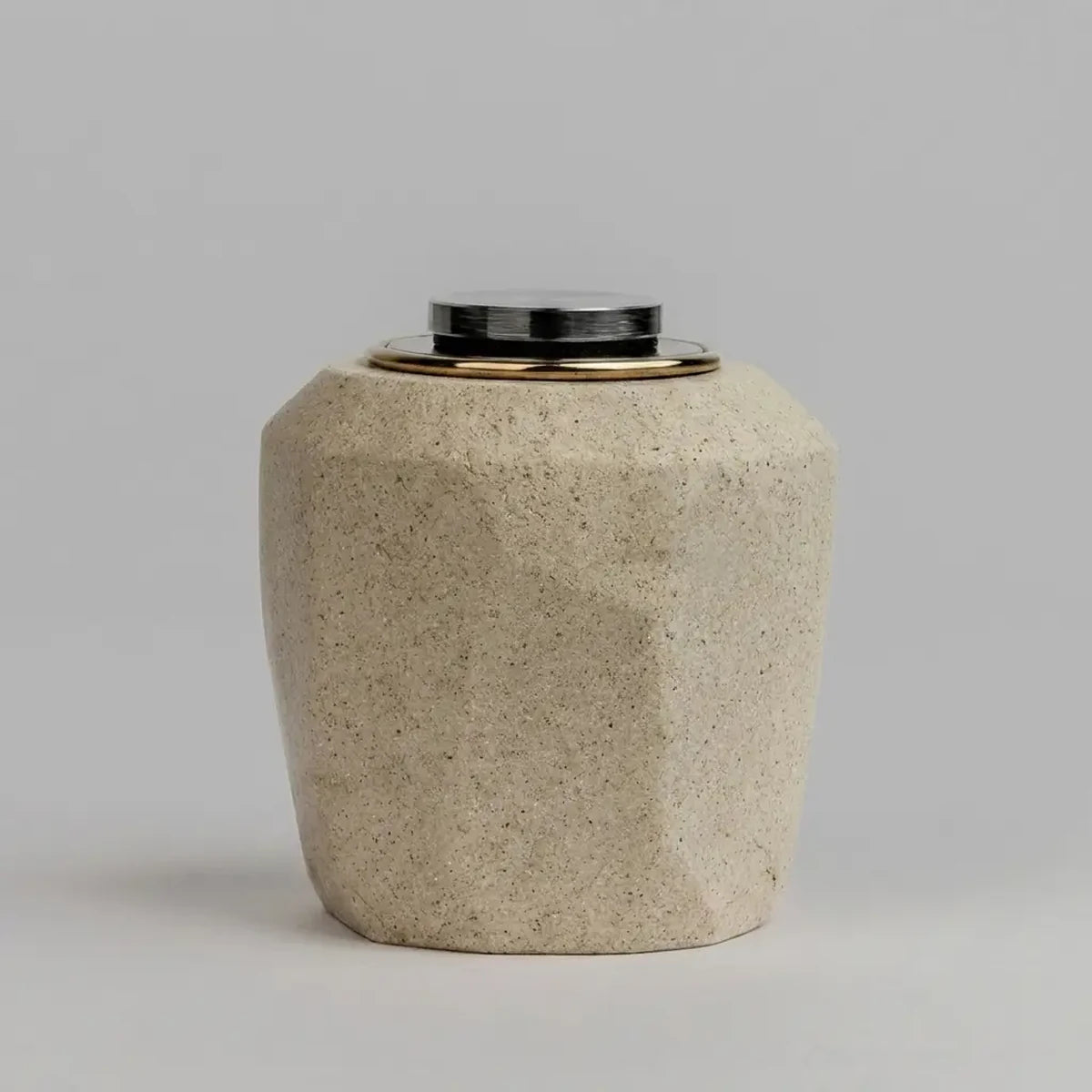 Stone Small Pet Urn for Ashes