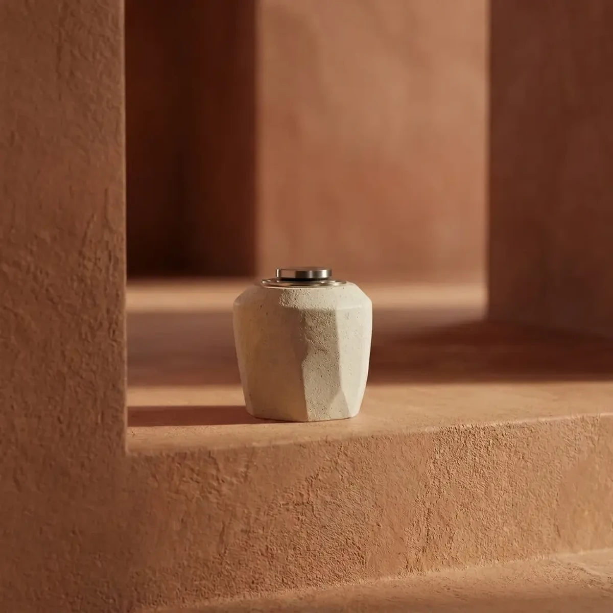 Stone Small Pet Urn for Ashes