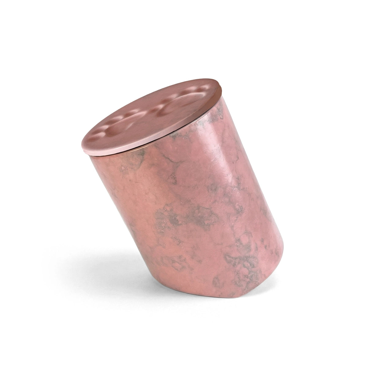 Sunset Double-Side Pet Urn for Ashes in Pink Sky