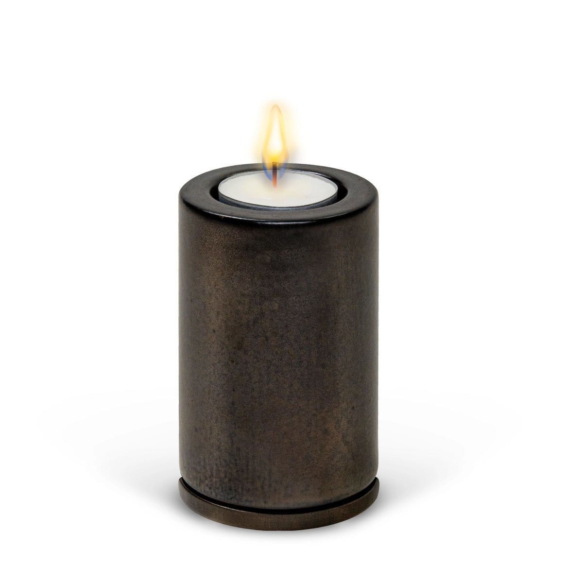 Tealight Combo Keepsake Urn for Ashes in Antic Gold