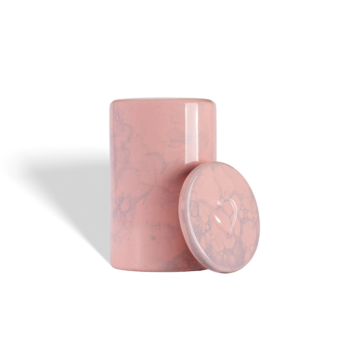 Tealight Combo Keepsake Urn for Ashes in Pink Sky