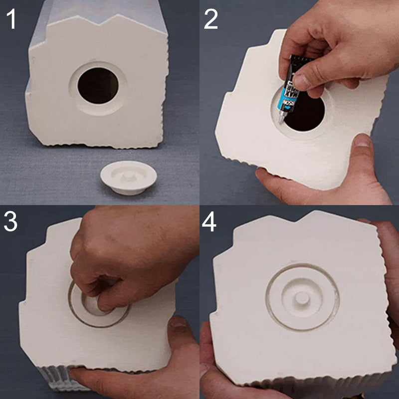 The Passage Adult Cremation Urn for Ashes in Cream