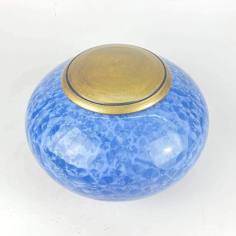 Top view of Aether Cremation Urn