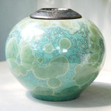  Amazonite Cremation Urn for Ashes Adult Right View