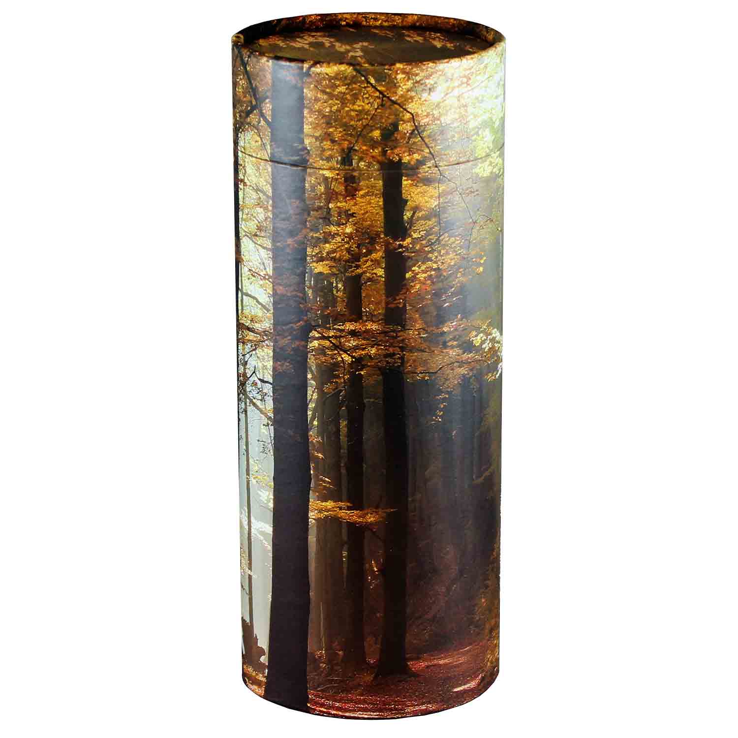 Autumn Woods Eco Friendly Scattering Tube for Ashes - Large Adult