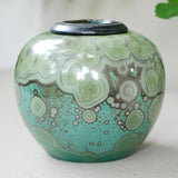 Aventurine Cremation Urn for Pets Ashes Front View