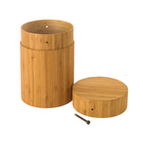 Bamboo Biodegradable Burial Urn for Pets Ashes Open