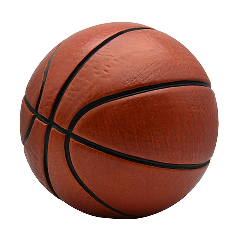 Basketball Cremation Urn for Ashes Lime Wood Coloured