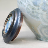 Berly Cremation Urn for Ashes Close Up Lid Off