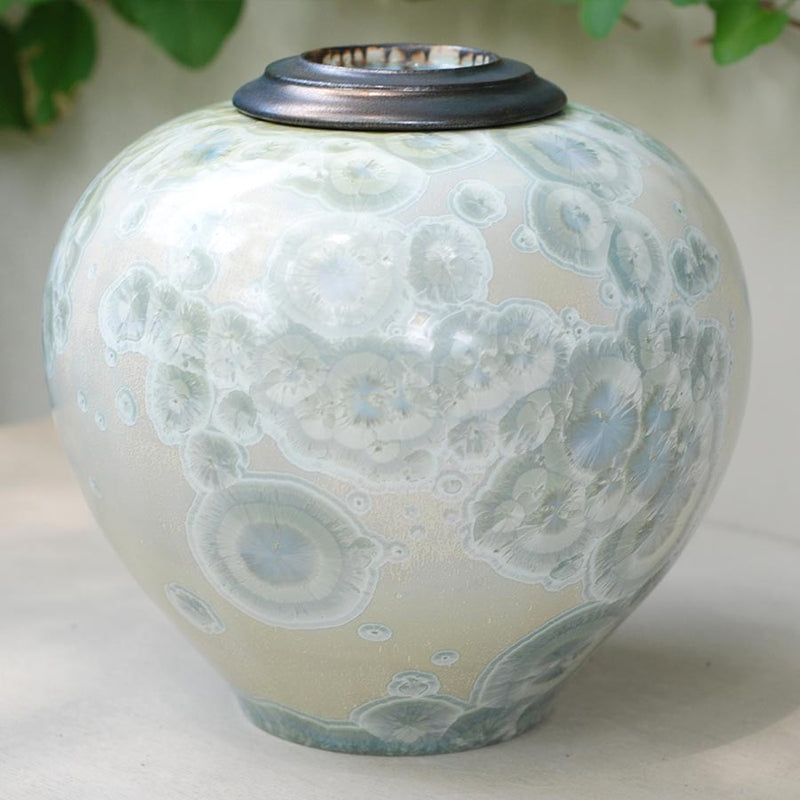 Berly Cremation Urn for Ashes Left View