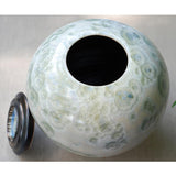 Berly Cremation Urn for Ashes Lid Off Top View