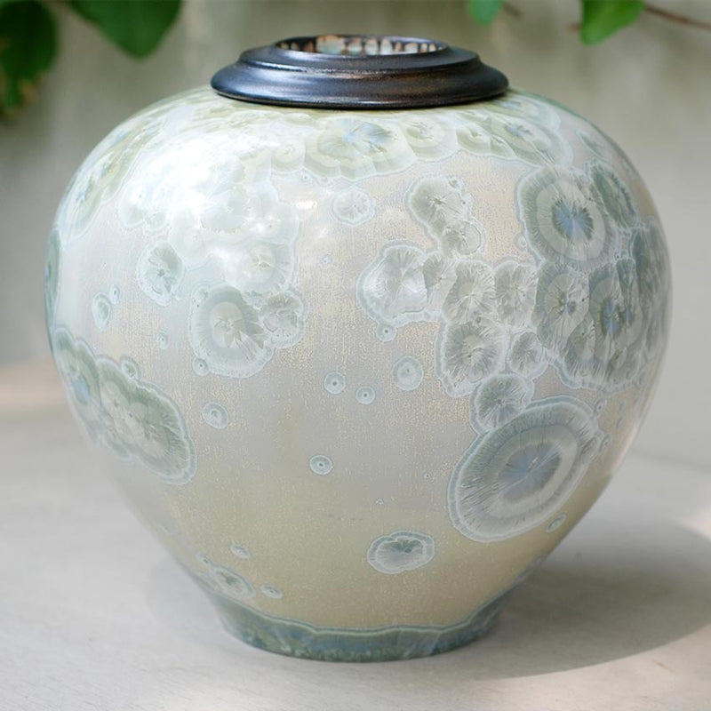 Berly Cremation Urn for Ashes Rear View