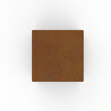 Box Ashes Keepsake Urn in Corten Steel Top View