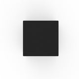 Box Ashes Keepsake Urn in Matte Black Stainless Steel Top View
