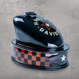 Branded Motorcycle Fuel Tank Cremation Urn for Ashes Harley Davidson Star
