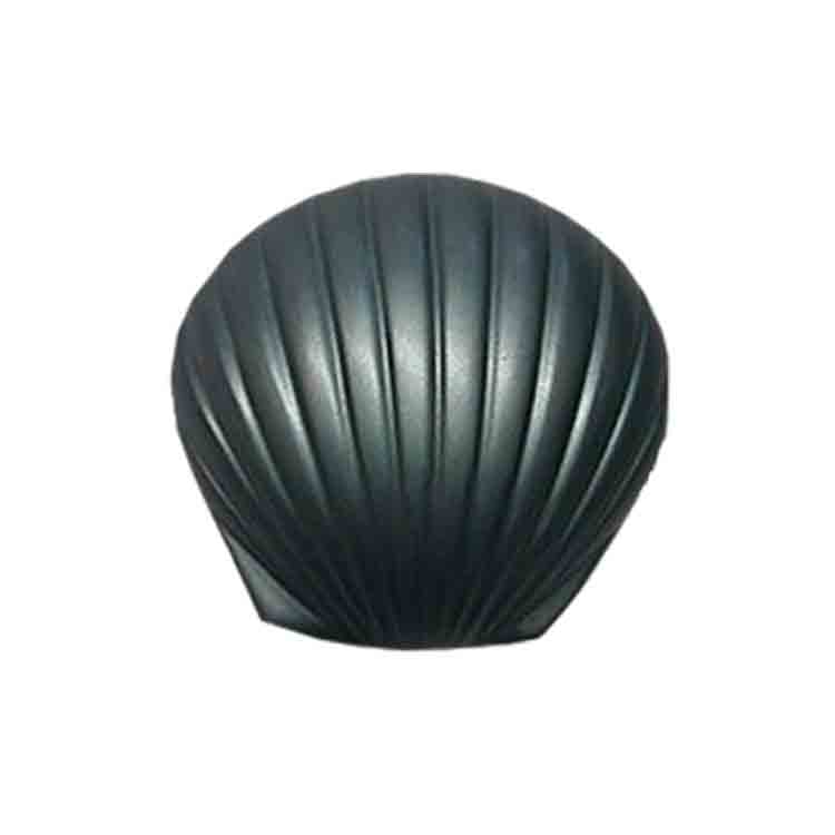 Brass Shell Ashes Keepsake Urn in Metallic Blue