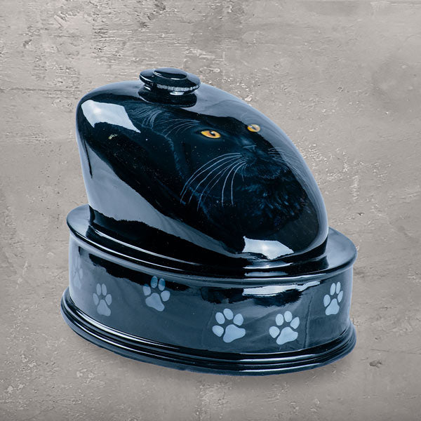 Cat Motorcycle Fuel Tank Cremation Urn for Pets Ashes
