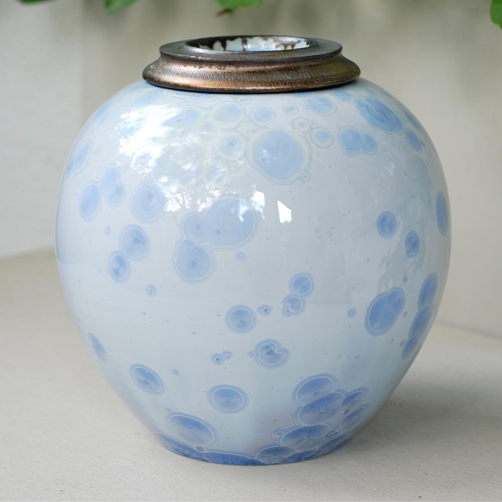 Chalcedony Cremation Urn for Ashes - Adult Front View