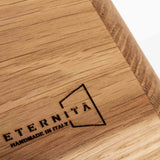 Cherub Cremation Urn for Ashes in Oak Zoomed In