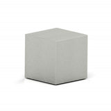 Cube Cremation Urn for Ashes Adult in Stainless Steel Front View