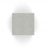 Cube Cremation Urn for Ashes Adult in Stainless Steel Top View