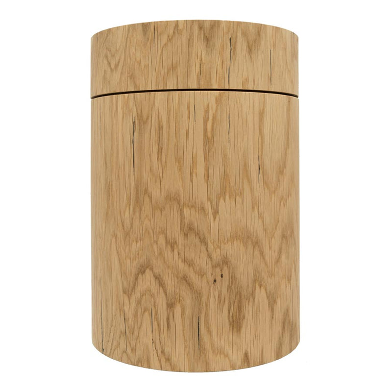 Dawn Cremation Urn for Ashes in Oak Wood