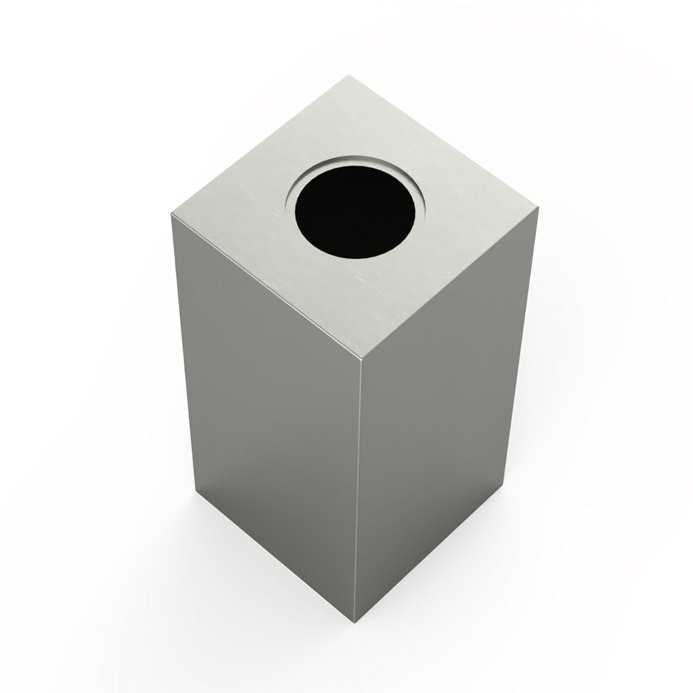 Dimension Cremation Urn for Ashes Pet Stainless Steel Bottom View