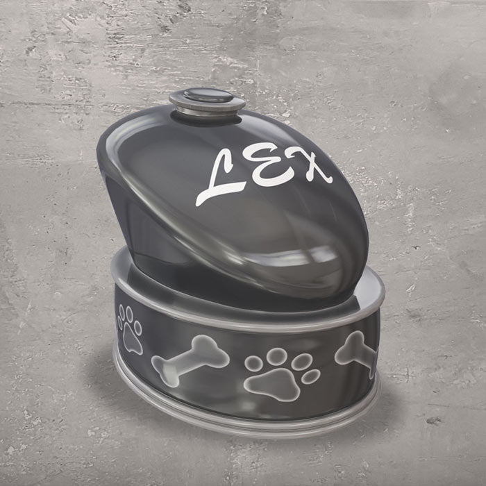 Dog Motorcycle Fuel Tank Cremation Urn for Pets Ashes