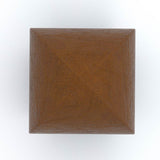 Drop Cremation Urn for Ashes Adult in Corten Steel Top View