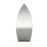 Drop Cremation Urn for Ashes Child in Stainless Steel Front View