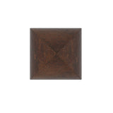 Drop Cremation Urn for Ashes Companion in Brown Bronze Top View