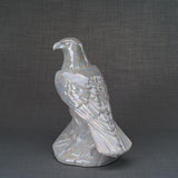 Eagle Cremation Urn for Ashes Pearlescent White Right View