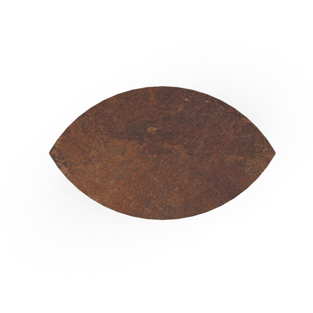 Ellipse Cremation Urn for Ashes Child in Brown Bronze Top View