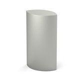 Ellipse Cremation Urn for Ashes Child in Stainless Steel Rotated View