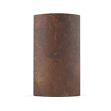 Ellipse Cremation Urn for Ashes Adult in Brown Bronze Side View