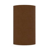 Ellipse Cremation Urn for Ashes Adult in Waxed Steel Front View