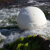 Embark Round Biodegradable Urn for Ashes Adult in Water Zoomed In