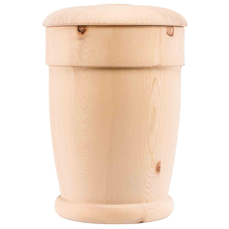 Eternity Cremation Urn for Ashes Large Adult in Swiss Pine Wood