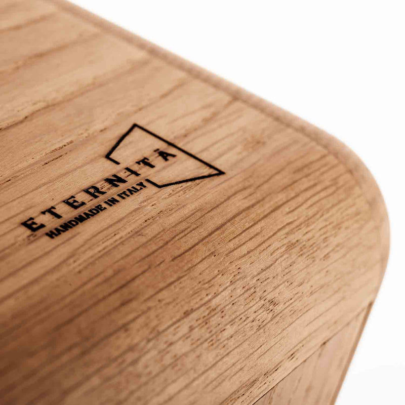 Flight Cremation Urn for Ashes in Walnut Zoomed In