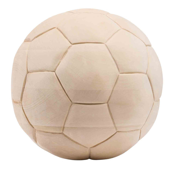 Football Cremation Urn for Ashes in Lime Wood Adult