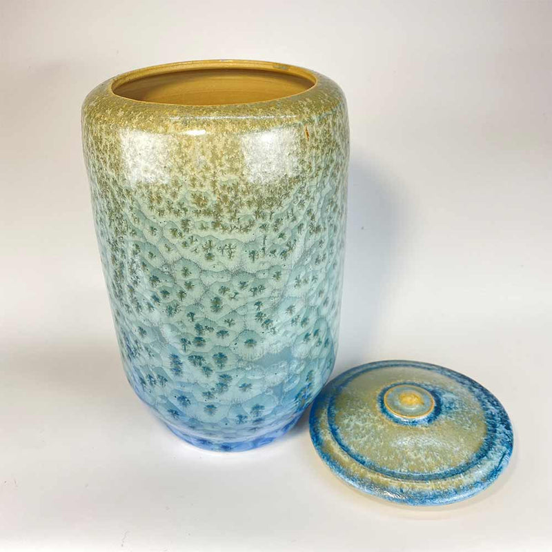 Frost Cremation Urn for Ashes Lid Off
