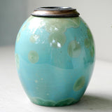 Fuchsite Cremation Urn for Pets Ashes Front View