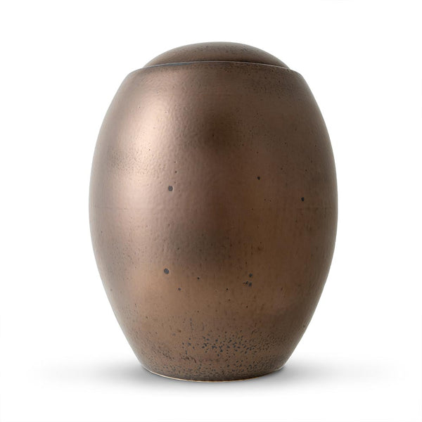Gold Modern Cremation Urn for Ashes