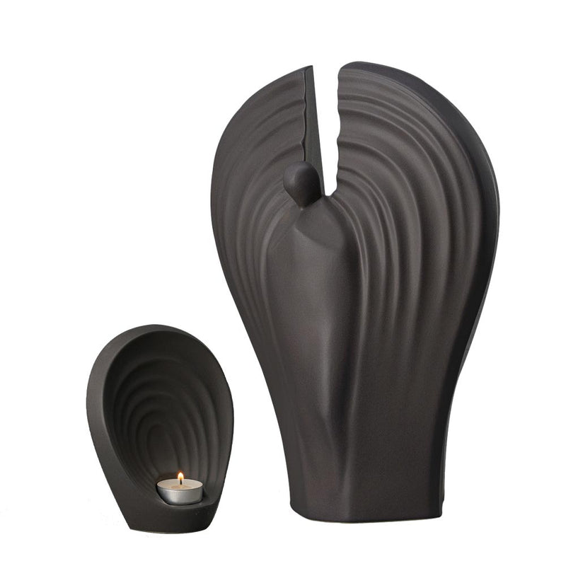 Guardian Cremation Urn and Ashes Keepsake Urn Charcoal Grey