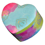 Heart Shaped Biodegradable Urn for Ashes in Pastel Medium