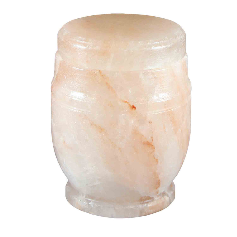 Himalayan Rock Salt Biodegradable Water Urn for Ashes Large